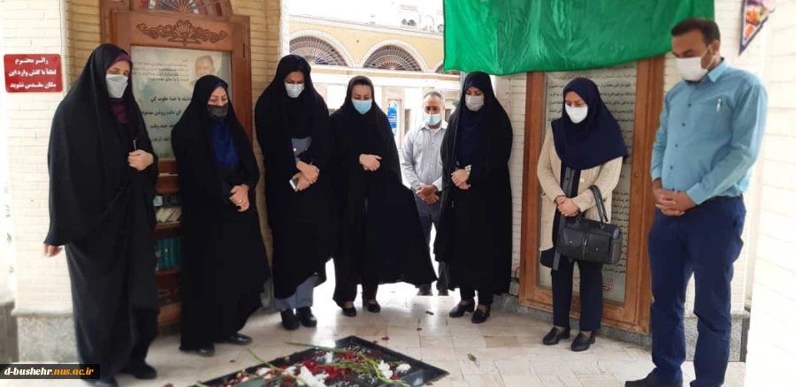 آیین غبار روبی و عطر افشانی مزار شهداء به مناسبت گرامیداشت دهه مبارک فجر 6