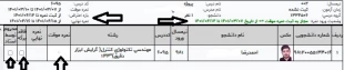 اطلاعیه ثبت نمرات 4