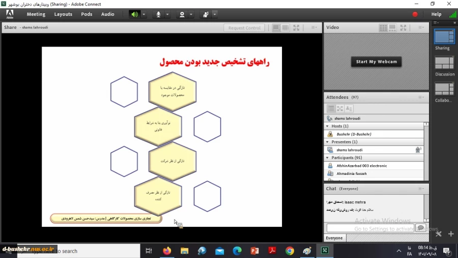 به مناسبت گرامیداشت هفته جهانی کارآفرینی وبینار آموزشی تجاری سازی برای محصولات کارگاهی برگزار شد 7