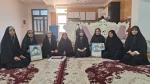 دیدار رئیس اداره امورفرهنگی، مسئول کانون بسیج دانشجویی و جمعی از دانشجویان آموزشکده فنی و حرفه ای دختران بوشهر با خانواده شهید راشد جعفری 2