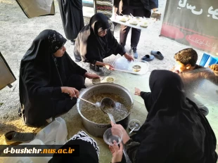 برپایی موکب خدمت رسانی در سالروز شهادت حضرت زهرا(س) توسط آموزشکده ملی مهارت دختران بوشهر 5