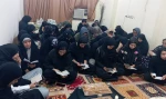مراسم شهادت رئیس مکتب شیعه حضرت امام جعفر صادق(ع)در خوابگاه طاهره برگزار گردید 3