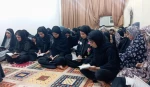 مراسم شهادت رئیس مکتب شیعه حضرت امام جعفر صادق(ع)در خوابگاه طاهره برگزار گردید 4