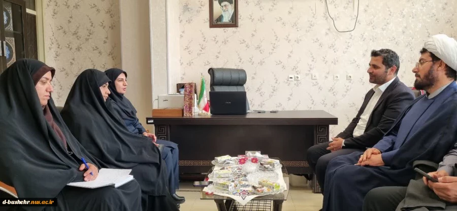 حجت الاسلام رضا جمالی مسئول نهاد نمایندگی مقام معظم رهبری در دانشگاه‌های استان بوشهر در دیدار با رئیس دانشگاه ملی مهارت استان بوشهر و سرپرست آموزشکده ملی مهارت دختران بوشهر تاکید کرد:
لزوم کار فرهنگی در فضای دانشگاه ملی مهارت استان بوشهر 3
