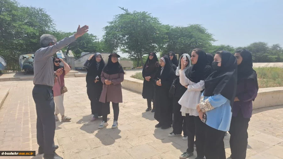 به مناسبت روز ملی خلیج فارس؛
بازدید دانشجویان آموزشکده ملی مهارت دختران بوشهر از موزه منطقه ای خلیج فارس 2