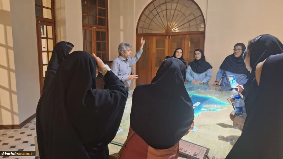 به مناسبت روز ملی خلیج فارس؛
بازدید دانشجویان آموزشکده ملی مهارت دختران بوشهر از موزه منطقه ای خلیج فارس 4
