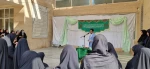 استقبال دانشگاهیان آموزشکده ملی مهارت دختران بوشهر از پرچم متبرک حرم امام رضا(ع) 6