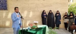استقبال دانشگاهیان آموزشکده ملی مهارت دختران بوشهر از پرچم متبرک حرم امام رضا(ع) 9