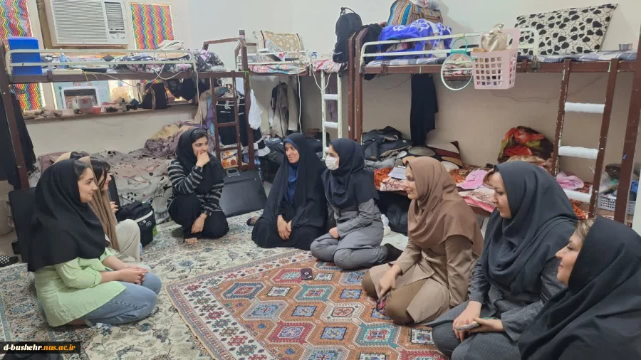 به مناسبت هفته خوابگاه ها؛
بازدید سرپرست آموزشکده ملی مهارت دختران بوشهر از خوابگاه کوثر 4