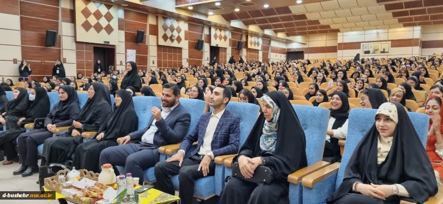 برگزاری جشن بزرگ گرامیداشت روز دختر و هفته خوابگاه های دانشجویی در آموزشکده ملی مهارت دختران بوشهر(به روایت تصویر) 12