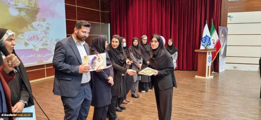 برگزاری جشن بزرگ گرامیداشت روز دختر و هفته خوابگاه های دانشجویی در آموزشکده ملی مهارت دختران بوشهر(به روایت تصویر) 13