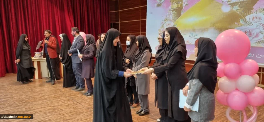 برگزاری جشن بزرگ گرامیداشت روز دختر و هفته خوابگاه های دانشجویی در آموزشکده ملی مهارت دختران بوشهر(به روایت تصویر) 16