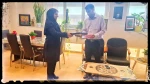 سرپرست آموزشکده ملی مهارت دختران بوشهر از مسئول روابط عمومی تقدیر کرد 2