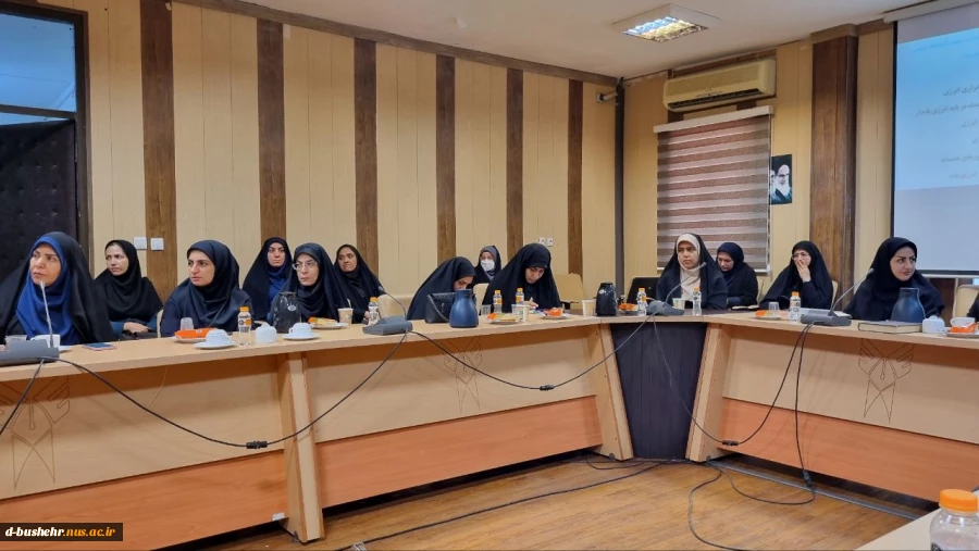 حضور روسا و استادان دانشگاه ملی مهارت استان بوشهر در میزگرد هم اندیشی، تبیین ابعاد و ویژگی‌های حکمرانی دولت شهید آیت الله سید ابراهیم رئیسی 4