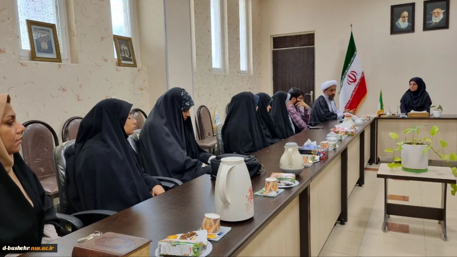 برگزاری مراسم معارفه مسئول هیئت مذهبی دانشجویی حضرت رقیه(س) آموزشکده ملی مهارت دختران بوشهر 5