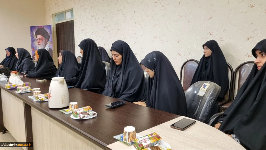 برگزاری مراسم معارفه مسئول هیئت مذهبی دانشجویی حضرت رقیه(س) آموزشکده ملی مهارت دختران بوشهر 8