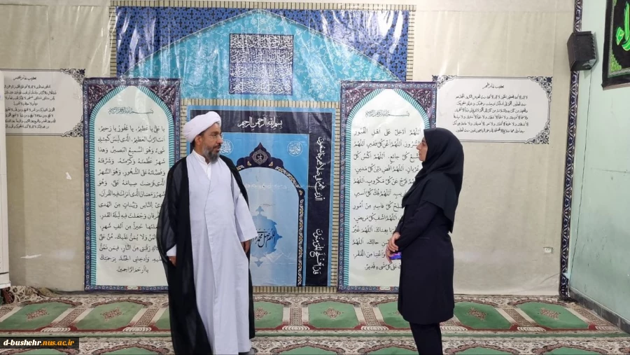 برگزاری مراسم معارفه مسئول هیئت مذهبی دانشجویی حضرت رقیه(س) آموزشکده ملی مهارت دختران بوشهر 5