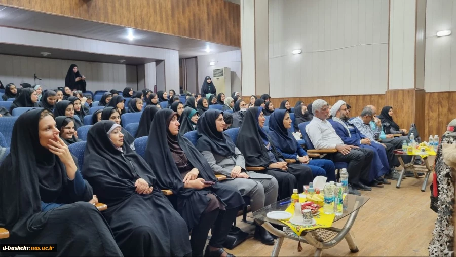 سرپرست آموزشکده ملی مهارت دختران بوشهر در دورهمی راهیان نوری های آموزشکده ملی مهارت دختران بوشهر گفت:
مهارت آموزی بدون تعهد و پایبندی به آرمانهای انقلابی به نتیجه مطلوب نمی رسد. 2