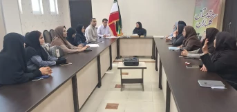 برگزاری جلسه هماهنگی امتحانات نیمسال دوم سال تحصیلی ۴۰۴_۱۴۰۳ آموزشکده ملی مهارت دختران بوشهر