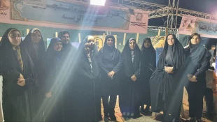 به همت هیئت مذهبی دانشجویی حضرت رقیه(س) آموزشکده ملی مهارت دختران بوشهر؛
برپایی موکب و خدمت رسانی به مردم در مسیر اجتماع کیلومتری غدیر و تجمع حماسی با شعار ایران ذوالفقار علی علیه‌السلام 2