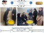 پخت و توزیع شله زرد نذری توسط کارکنان آموزشکده دختران بوشهر